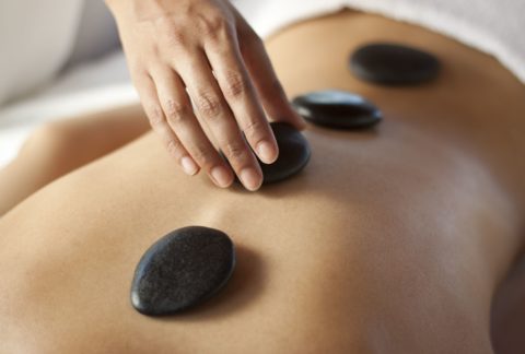 Hot stone massage